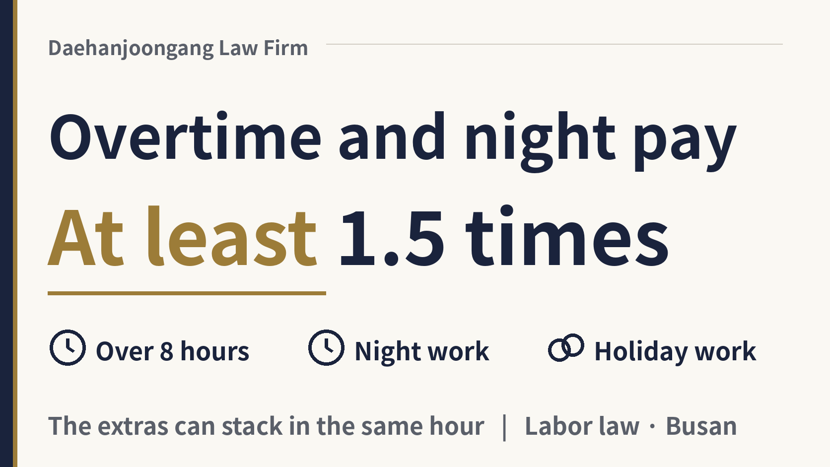 How is overtime, night and holiday pay calculated in Korea?, image 1