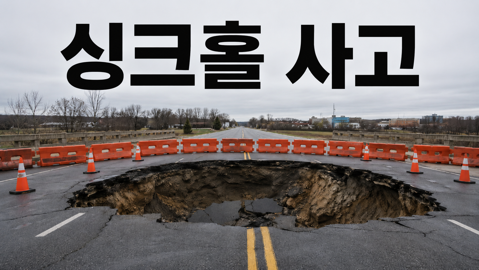 싱크홀 사고(보행자·차량) 피해자 대응법 — 부산 변호사가 정리하는 국가배상·손해배상 절차 이미지 1