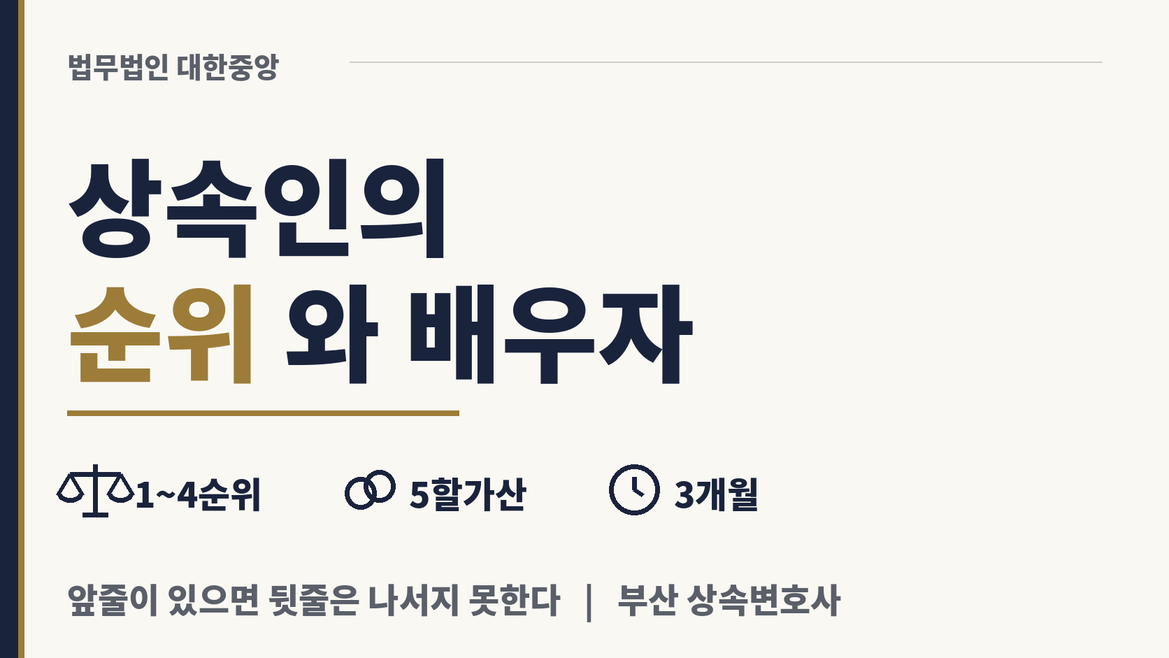 누가 상속인이 되나 - 순위와 배우자 이미지 1