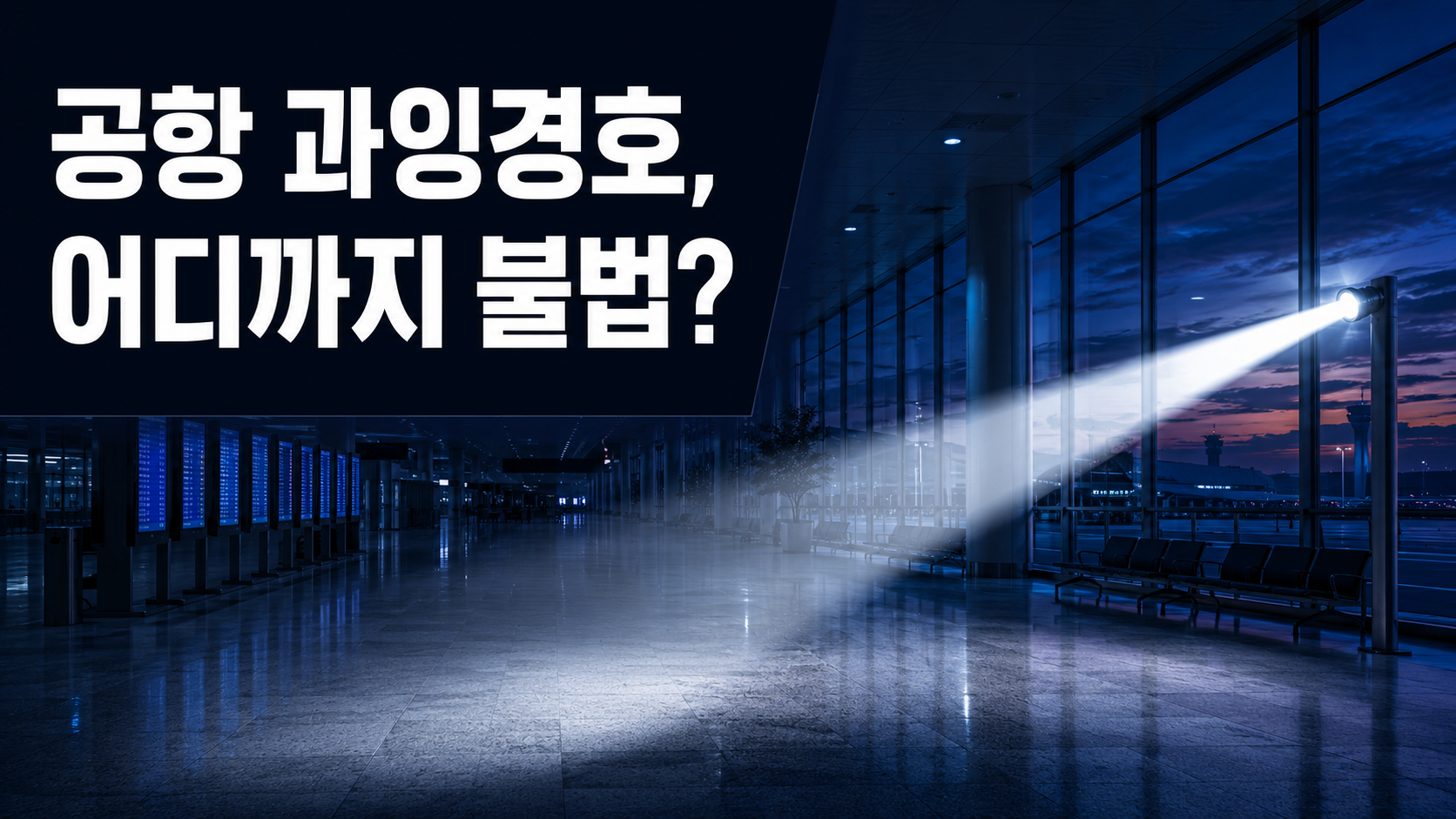연예인 공항 과잉경호로 일반인이 피해를 입었다면 — 부산 형사전문변호사가 사례로 정리하는 책임과 대응 이미지 1