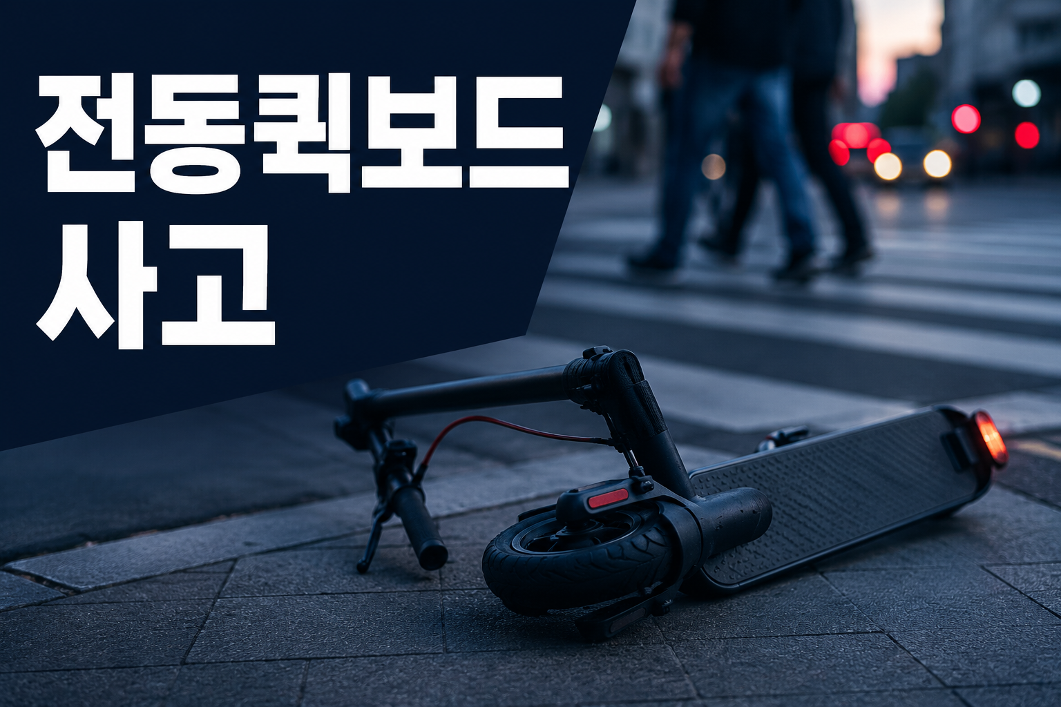 전동킥보드(퀵보드) 사고로 형사처벌받는 경우 — 핵심 쟁점 정리 이미지 1
